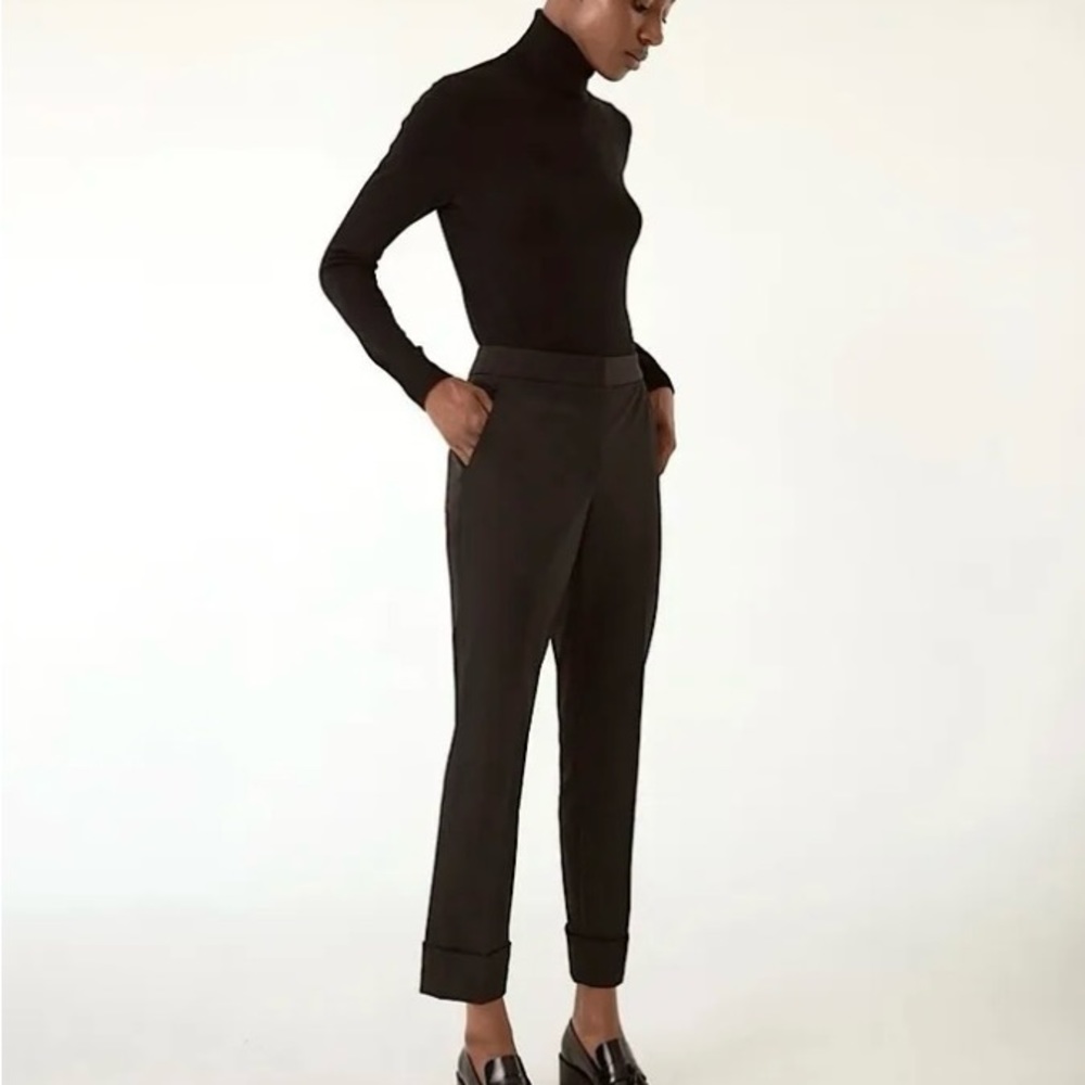 Judith & Charles Reva Cuffed Crop pants